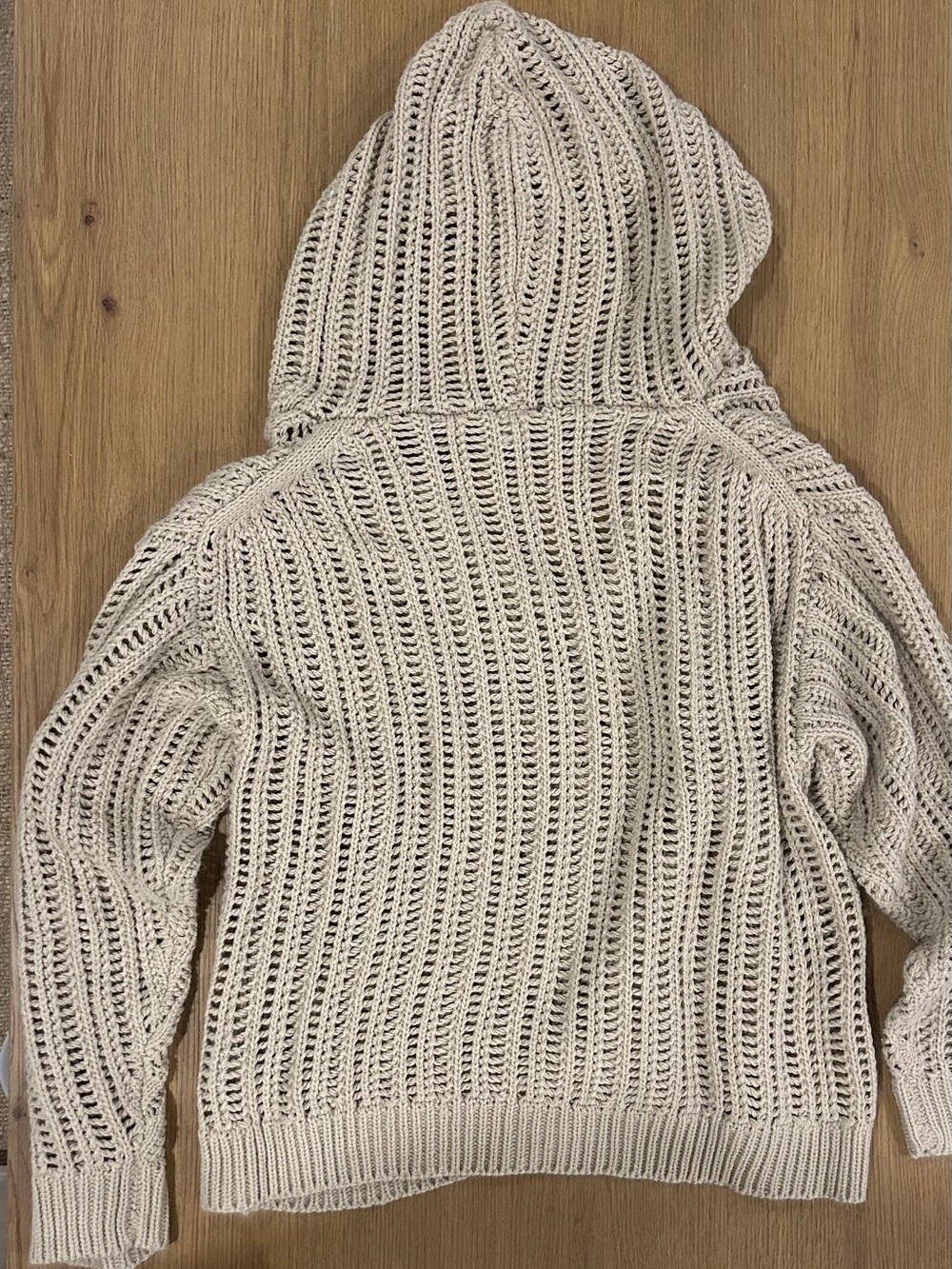 Wishlist Open Knit Hooded Sweater - Picture 8 of 9
